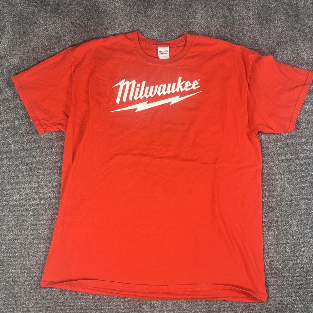 GILDAN MILWAUKEE TOOLS M18 Battery Tools T-SHIRT MEN'S Size XL